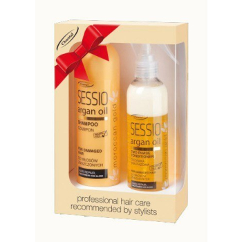 .CHANTAL Zestaw prezentowy SESSIO Argan Szampon 275g + Odżywka 200g  . Wy